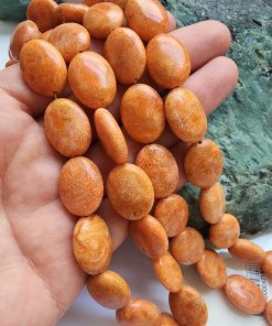 15x19 MM Oval Mercan Taşı
