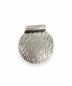 2.5 cm Yuvarlak desenli kolye ucu apartı