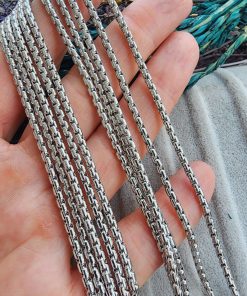 2.5 MM Yılan Çelik Takı Zinciri