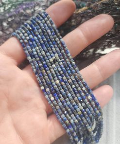 2x2 MM Küp AAA Lapis Lazuli Taşı