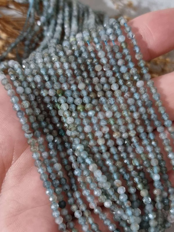 3 MM Akuamarin Faset Kesim Doğal Taş - Görsel 4