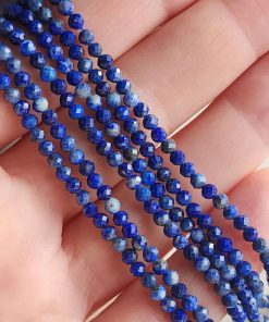 3 MM Fasetli Dizi Lapis Lazuli Taşı