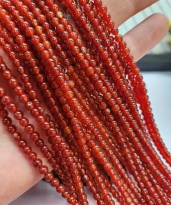 4 MM Küre  Karnelyan Akik Taşı