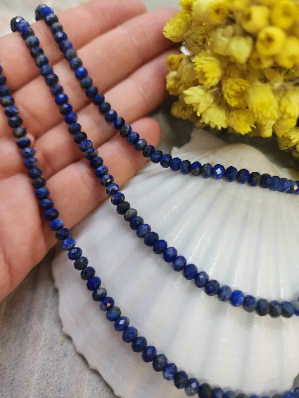 5X3 MM Fasetli Rondela Lapis Taşı - Görsel 3