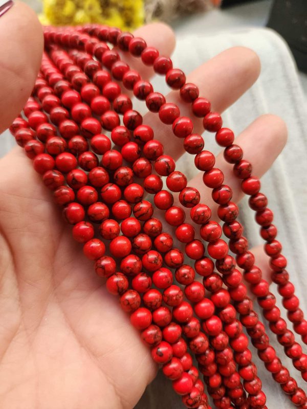 6 MM Mercan Ceyt Kuvars Taşı