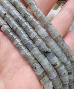 6x3 MM Rondela Labradorit Taşı