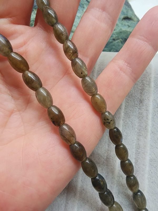 6x8 MM Arpa Labradorit Doğal Taş
