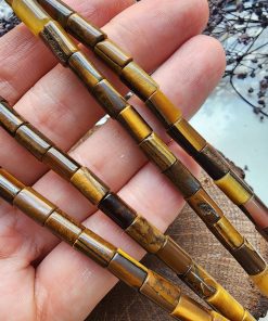 6x8 MM Silindir Kaplan Gözü Doğal Taş