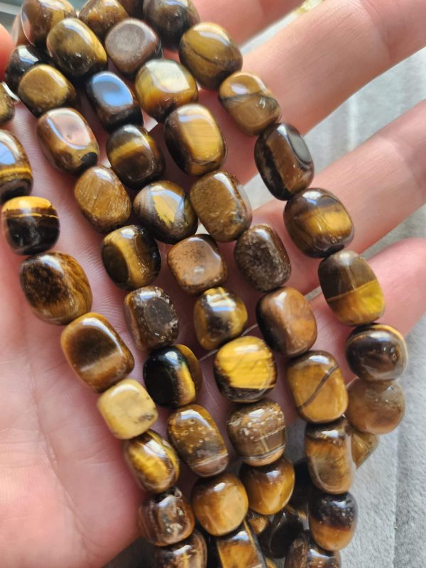 8-10 MM Amorf Doğal Kaplan Gözü Taşı