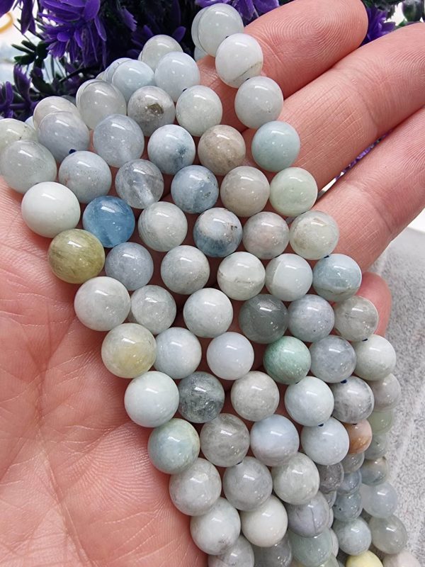 8 MM Akuamarin Doğal Taş AAA
