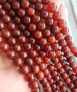 8 MM Küre Karnelyan Akik Taşı