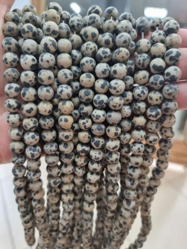Benekli Jasper Doğal Taş 8mm - Görsel 4