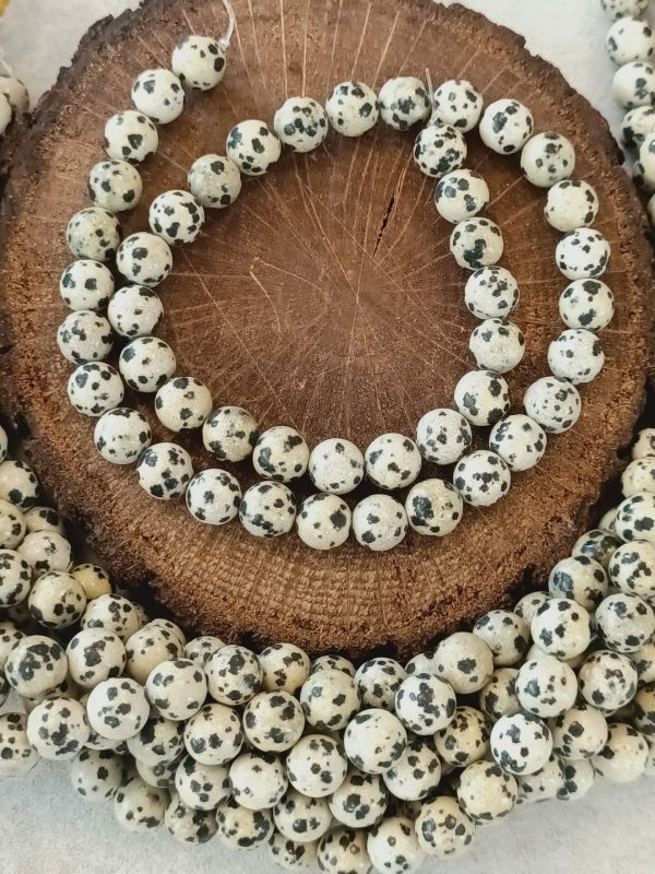 Benekli Jasper Doğal Taş 8mm