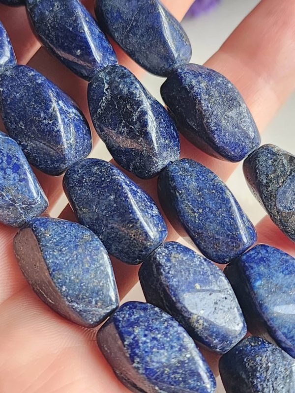 Burgu Kesim Lapis Lazuli Taşı - Görsel 2