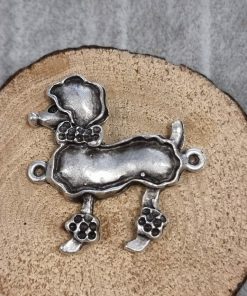 Fino Köpek Zamak Döküm Kolye Ucu