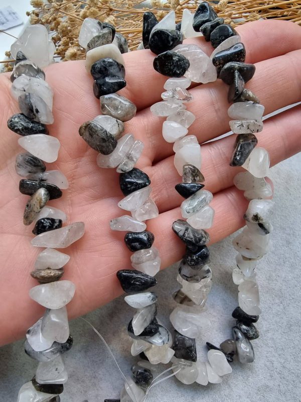 İri Rutil Kuvars Kırık Doğal Taş