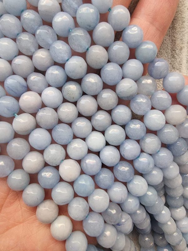 Akuamarin Ceyt Doğal Taş 8 mm