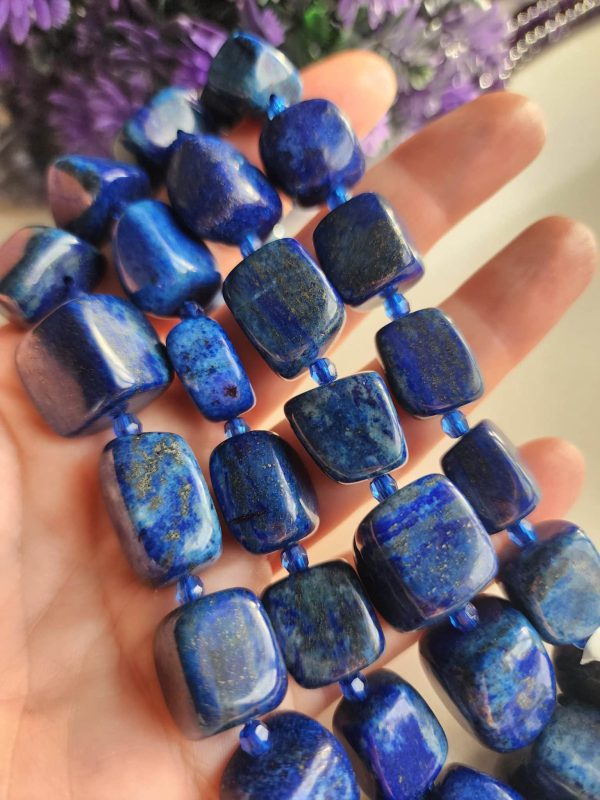 Küp Tambur Dizi Lapis Lazuli Taş