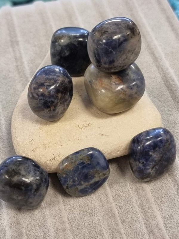Lapis Lazuli Tamburlanmış Doğal Taş
