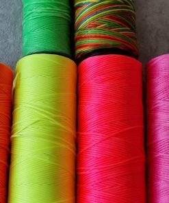 Neon Renk Mumlu Tesbih ve Bileklik İpi 1 Metre
