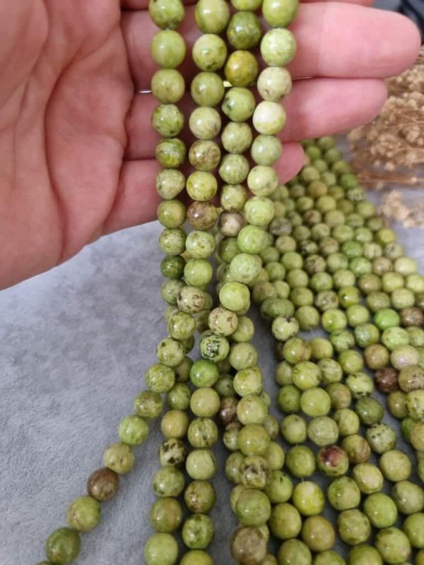 Serpantin Ceyt  Doğal Taş 8 mm - Görsel 3
