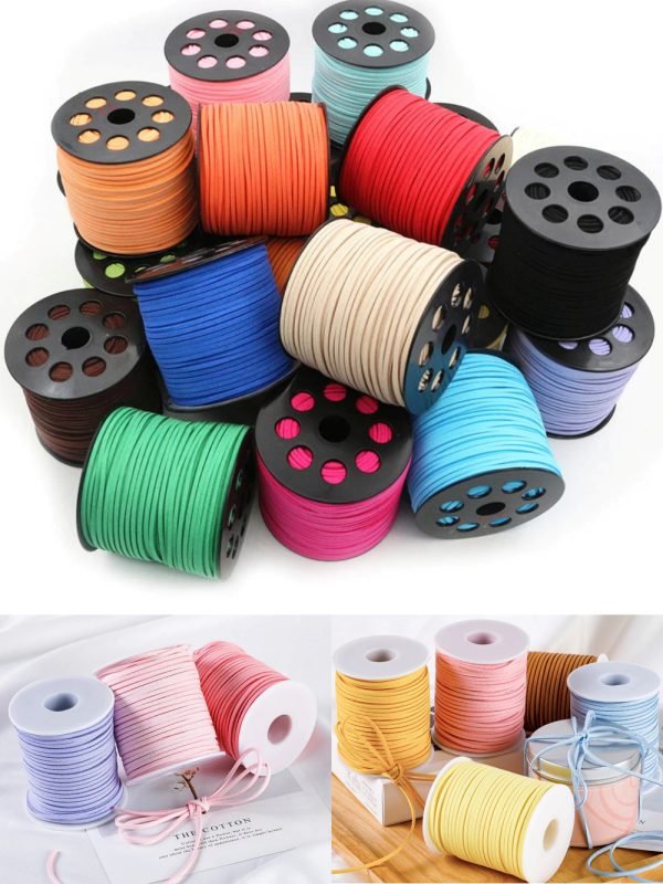 Süet İp  Kordon 1 Metre