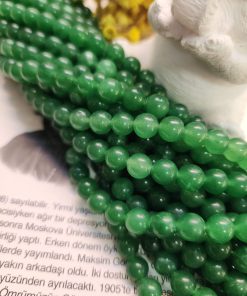 Yeşil Bulut Ceyt Doğal Taş 8 mm